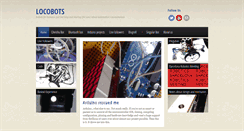 Desktop Screenshot of locobots.com